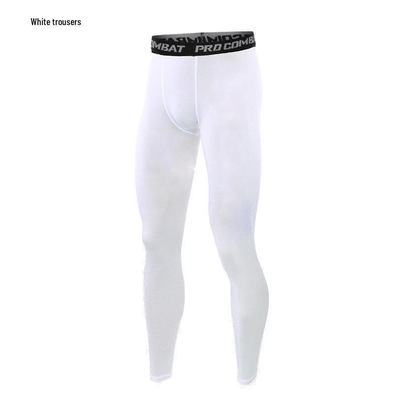 

Men s Quick-Dry High-Elastic Compression Running Tights M