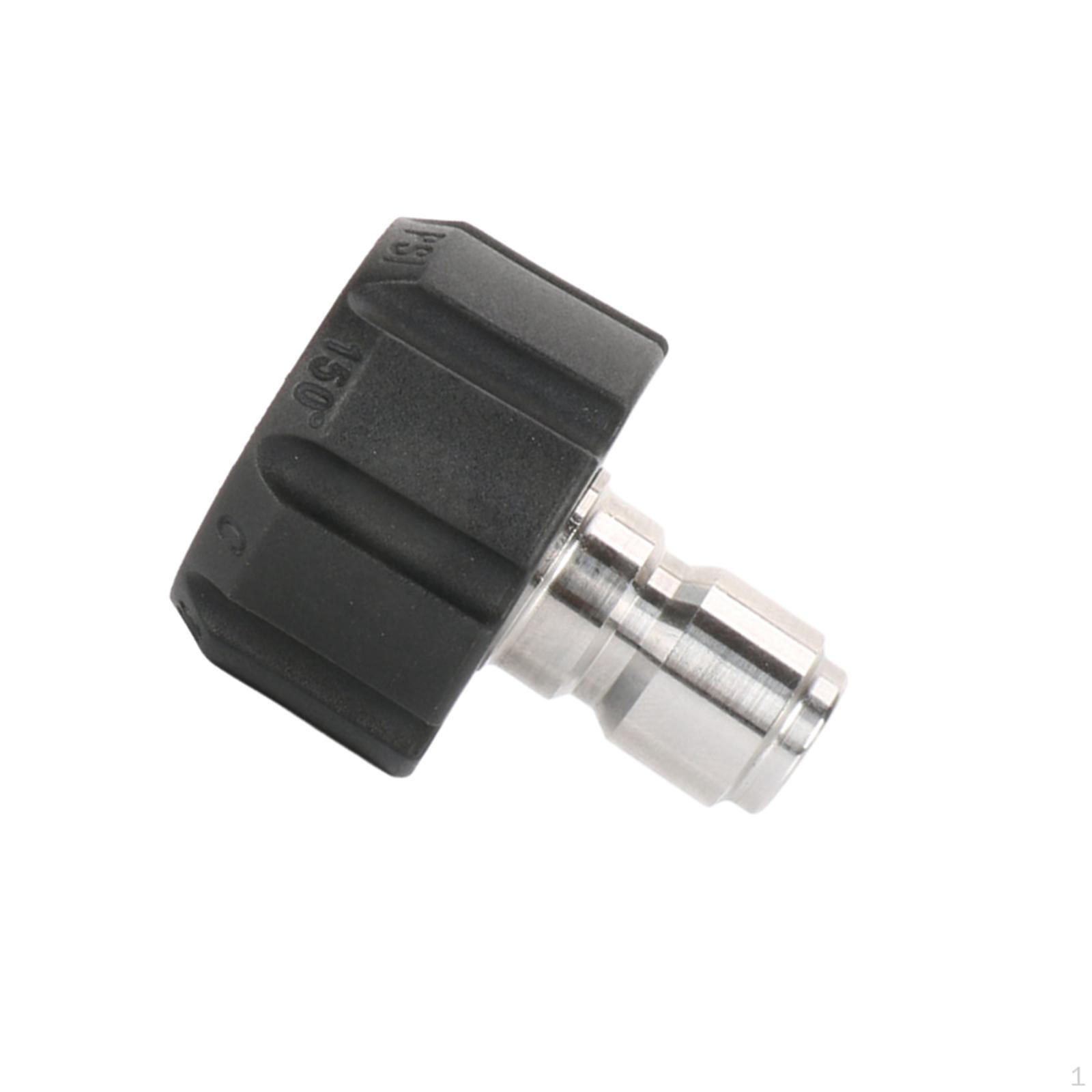 Heavy-Duty Pressure Washer Hose Adapter for Power Washers - M22 to 3/8 Quick Connect 14mm