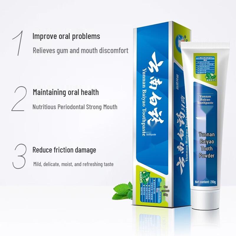 Yunnan Baiyao Peppermint Toothpaste