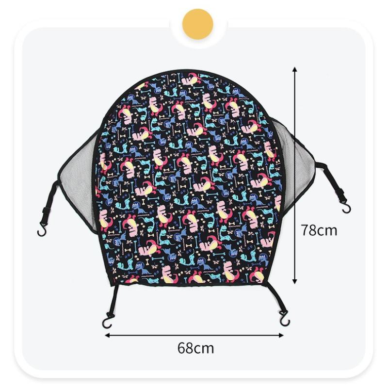Parasol para Cochecito de Bebé de Ajuste Universal con Protección UV Toldo para Cochecito de Bebé para Bebés Funda Solar para Cochecito Accesorios para Cochecito