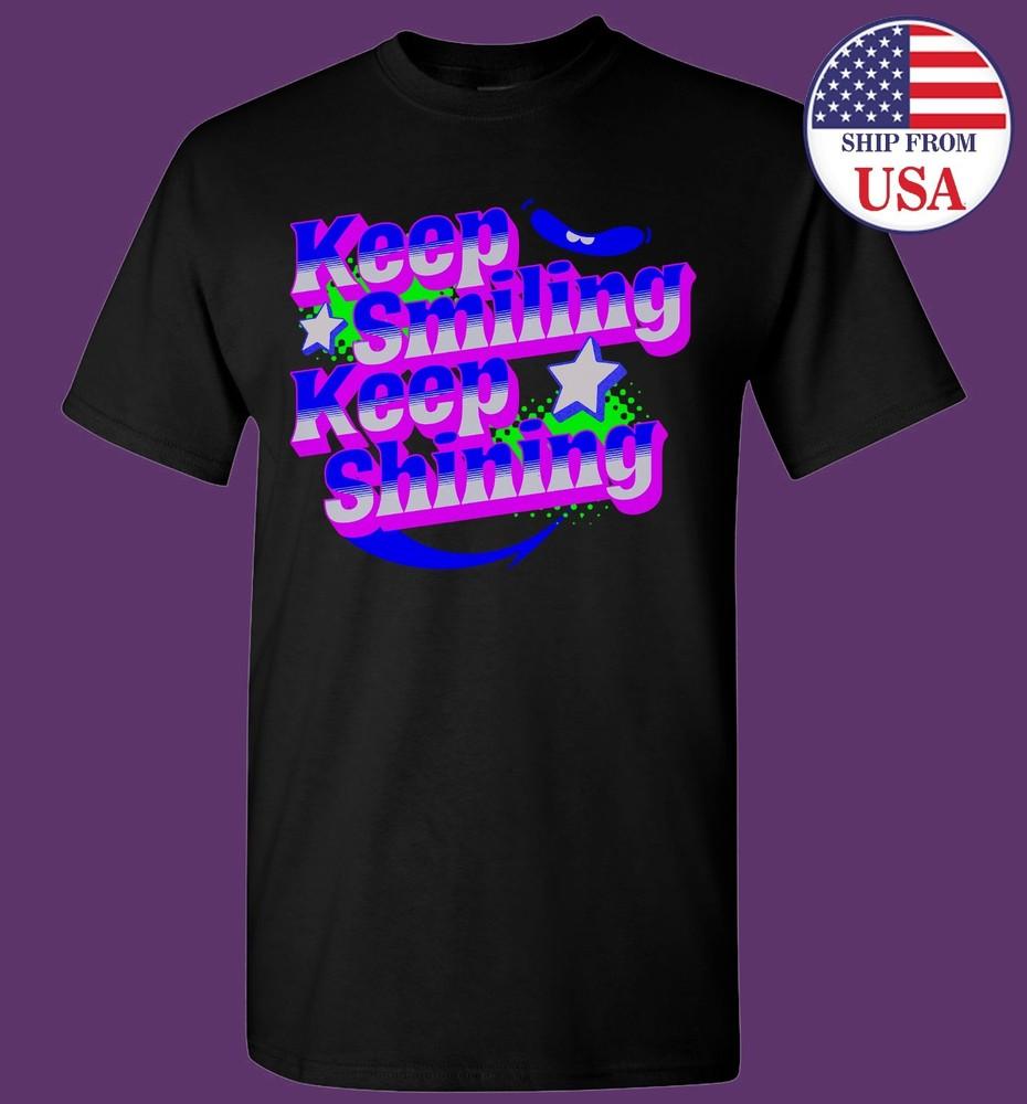 Keep Smiling Keep Shining Graphic T-shirt