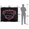 Superman Flame Logo Blanket