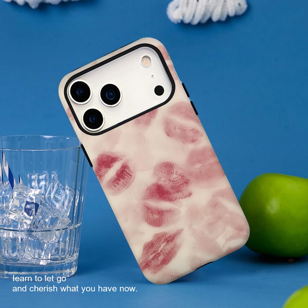 

Red lips fashion pattern design Phone Case Film shell For iPhone 17 16e 16 15 14 13 12 Pro Max Plus XS iPhone 16 Pro Max