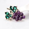 Broche de Fruta de Moda Aleación Resorte Elegante Accesorio Femenino Para Ropa Informal