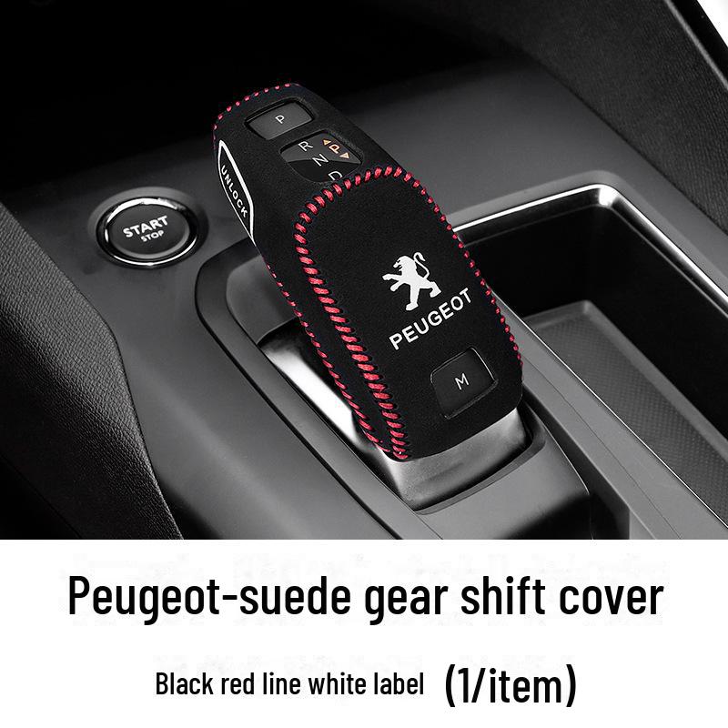 Peugeot Gear Cover: 5008 Genuine Leather for 508L, 4008, 2008 Models