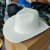 New Double-Sided Rhinestone Cowboy Hat Black And White Jazz Hat Western Cowboy Hat Fashion Party Stage Hat