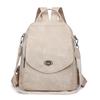 Women's Large Capacity Backpack Soft Leather Multi-Purpose Shoulder Bag
