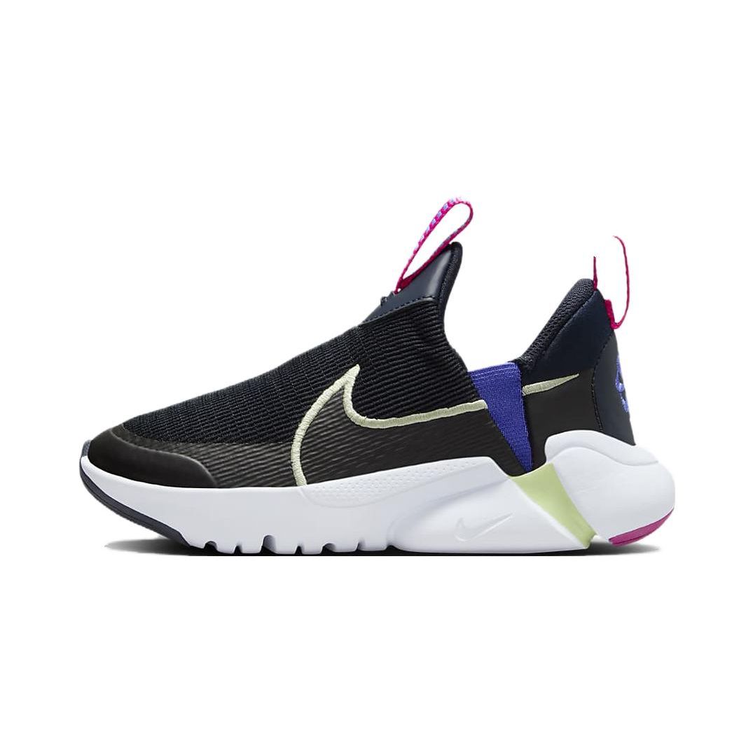 

Nike Flex Plus 2 Удобные Универсальные Амортизирующие Прочные Низкие Детские Кроссовки для Бега Детские кроссовки Черные Зеленые DV9000-400 28