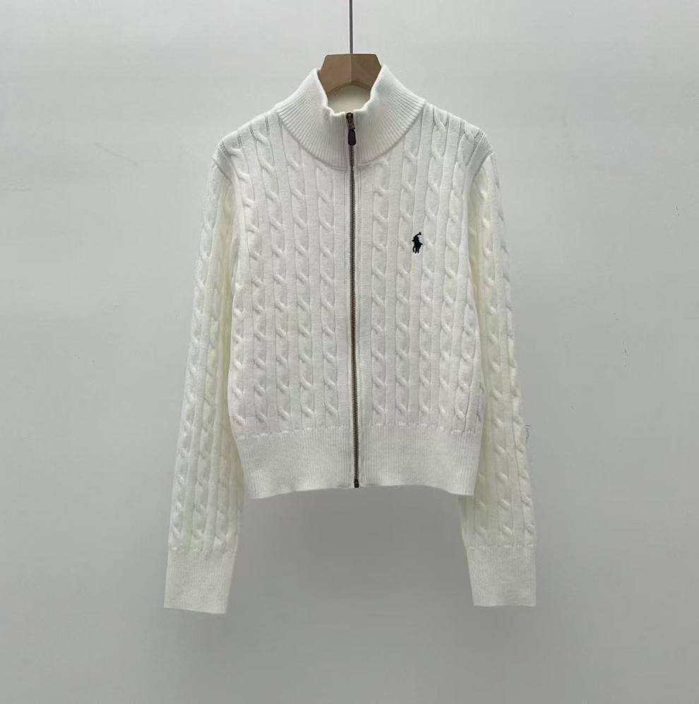 Winter Twisted Cable Knit High Neck Zipper Cardigan - Age-Reducing, Versatile Outerwear