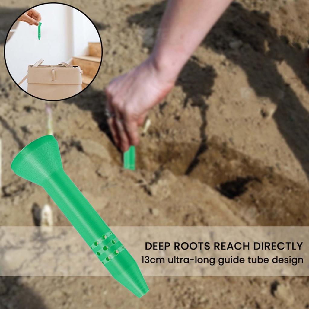 Plant Irrigation Funnel Garden Gardening Plants Deep Soil Drainage Device Plastic Tool