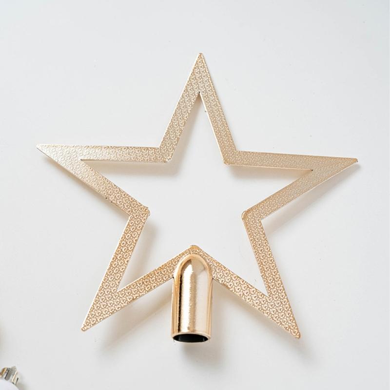 50Pcs Shatterproof Christmas Ornament Set With Plastic Tree Toppers Star For Indoor Outdoors Holiday Decorations