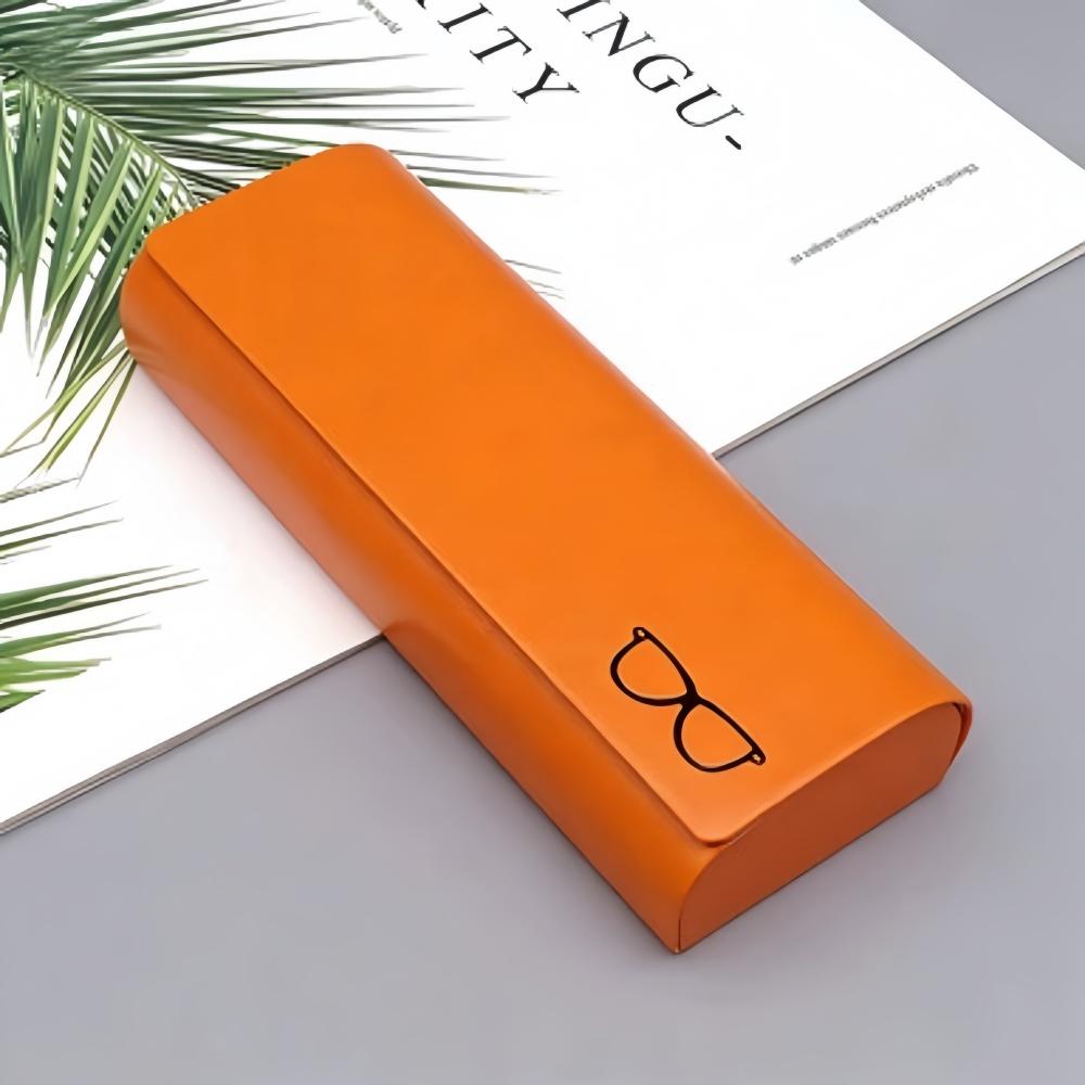 New Premium & Minimalist Leather Glasses Case — Crush-Resistant, Stylish, and High-Capacity Storage for Eyeglasses