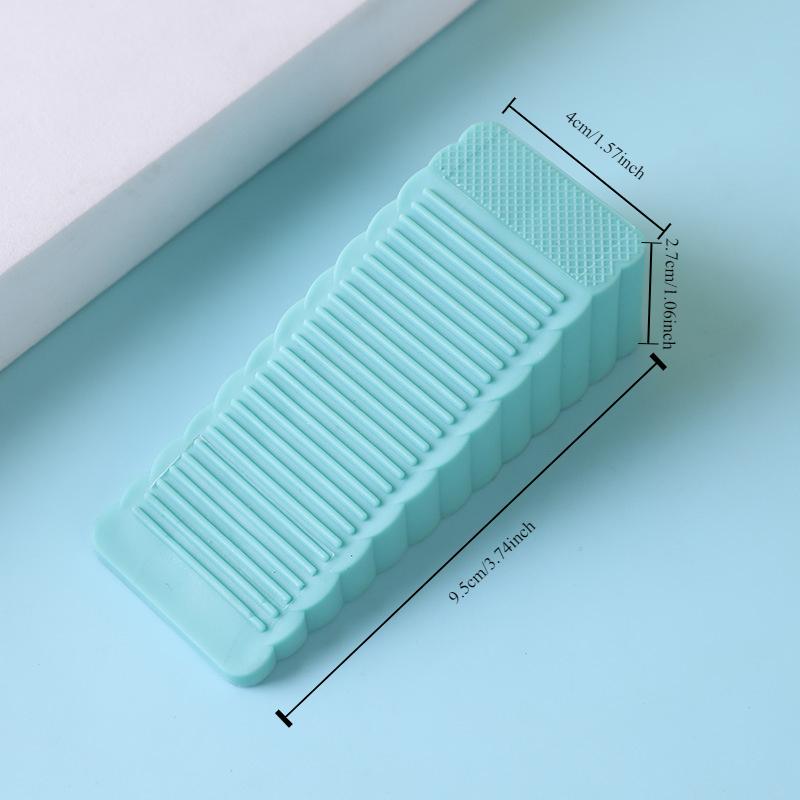 Windproof Door Stopper Door Stopper Punch-free Creative Silicone Door Stopper Household Safety Door Wedge Anti-pinch Door Card