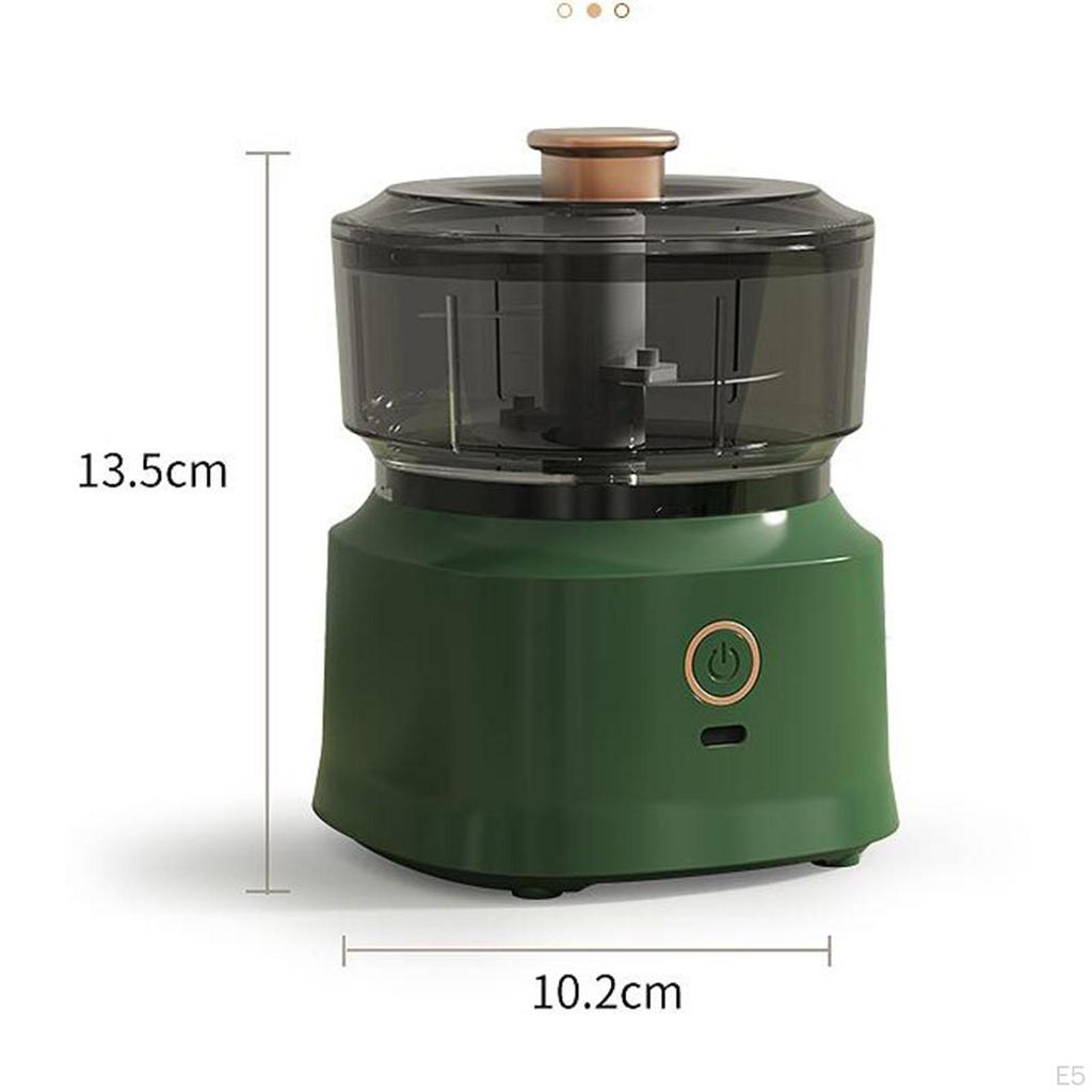 350ml Food for Chopping Onions And Garlic Electric Mini Blender Meat Salad
