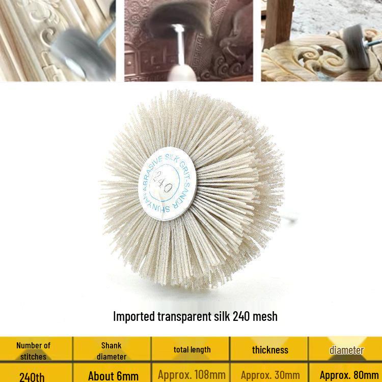 Nylon Abrasive Polishing Wheel for Wood and Furniture Carving