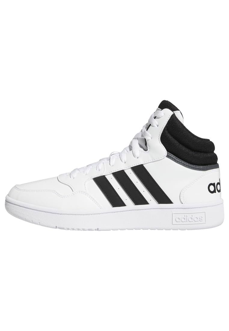 

Баскетбольные кроссовки Hoops Mid Lifestyle Basketball Classic Vintage LWO77 Core White см [Adidas] 3.0 Black/Core Black/Обувь (GW3019) +25,5