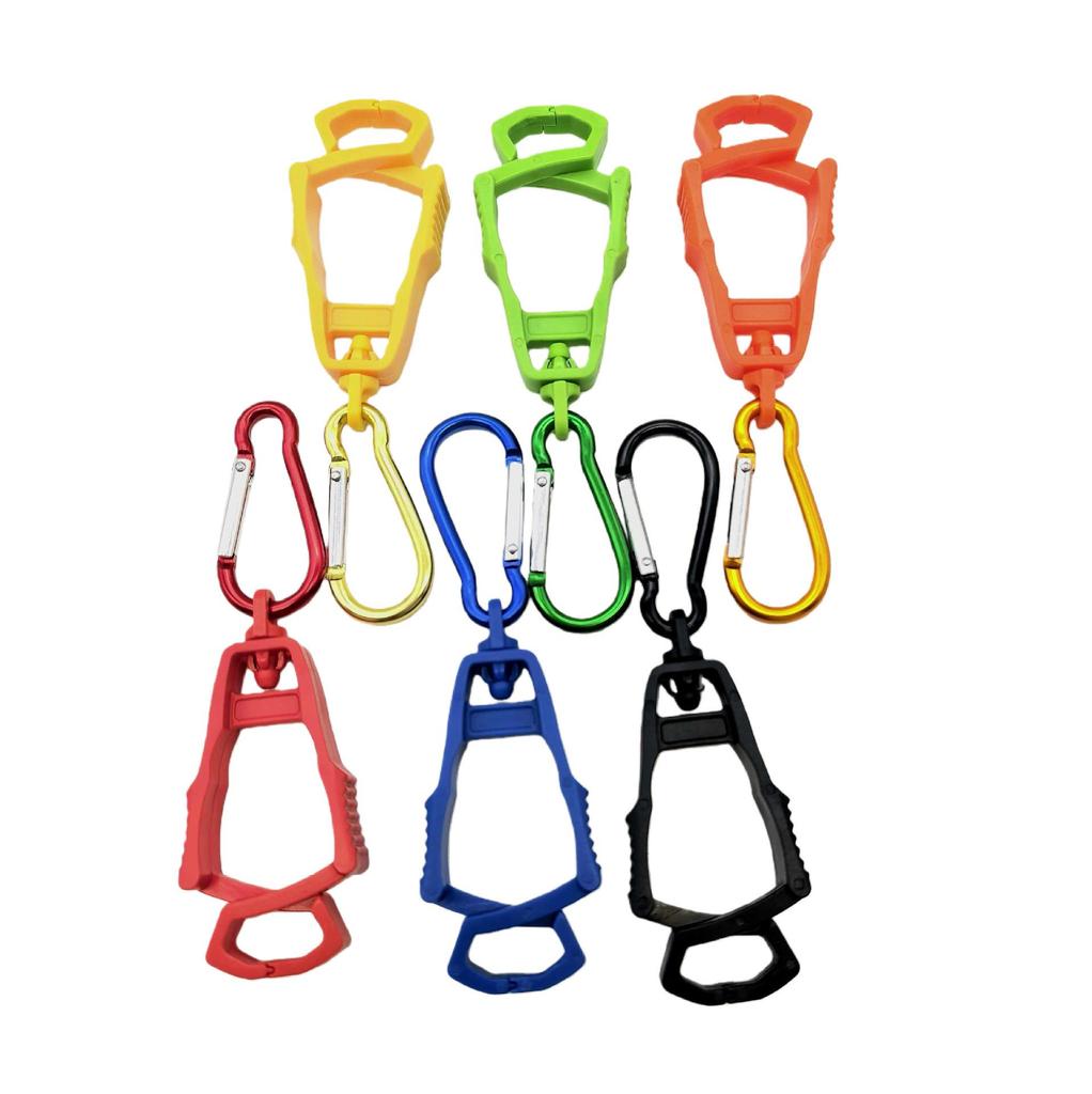 Multifunktionaler Handschuh- und Mützenclip: Anti-Verlust-Karabiner für die Arbeit im Freien