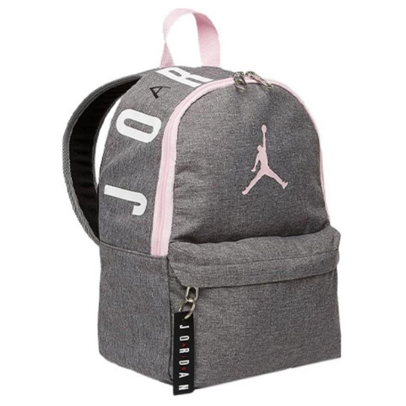 Jordan Polyester Backpack Unisex Gray & Pink Jordan DV5304-663