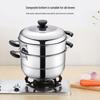 Supor 304 Edelstahl Dampfkochtopf