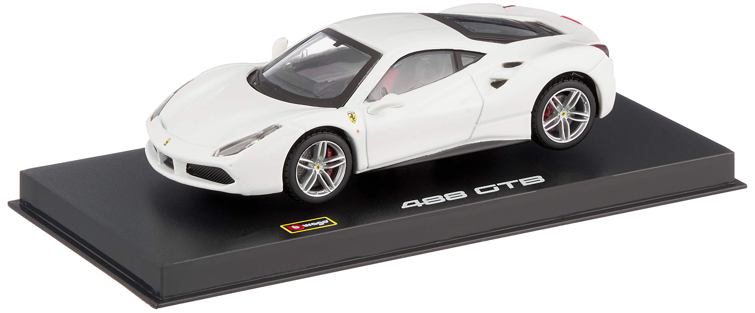 

Tomica представляет серию Bburago Signature 488 GTB 143 (белый) белый