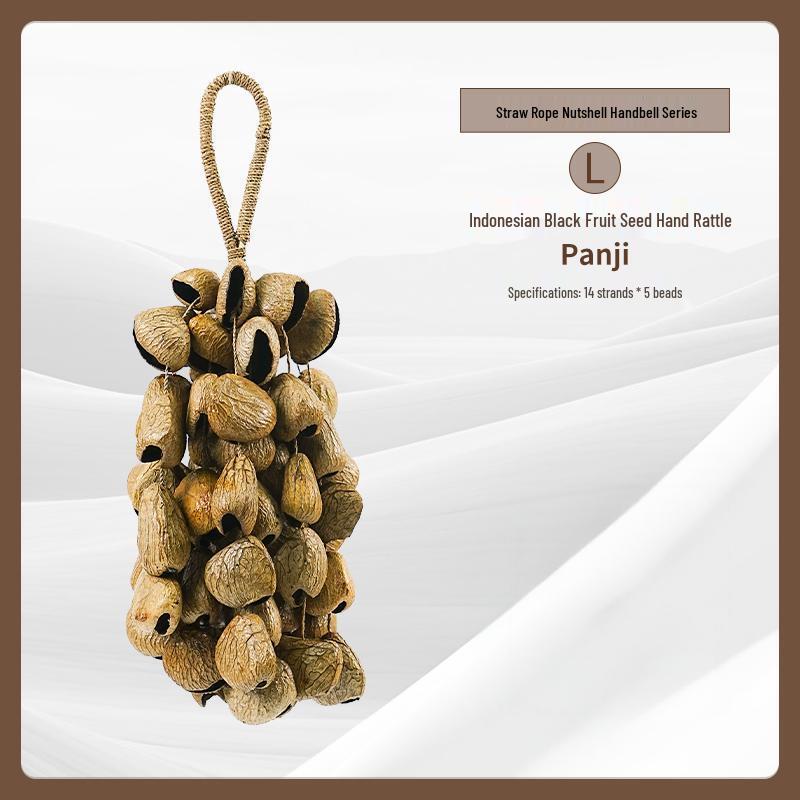 

Indonesian Panji Fruit Shell Bell Bracelet