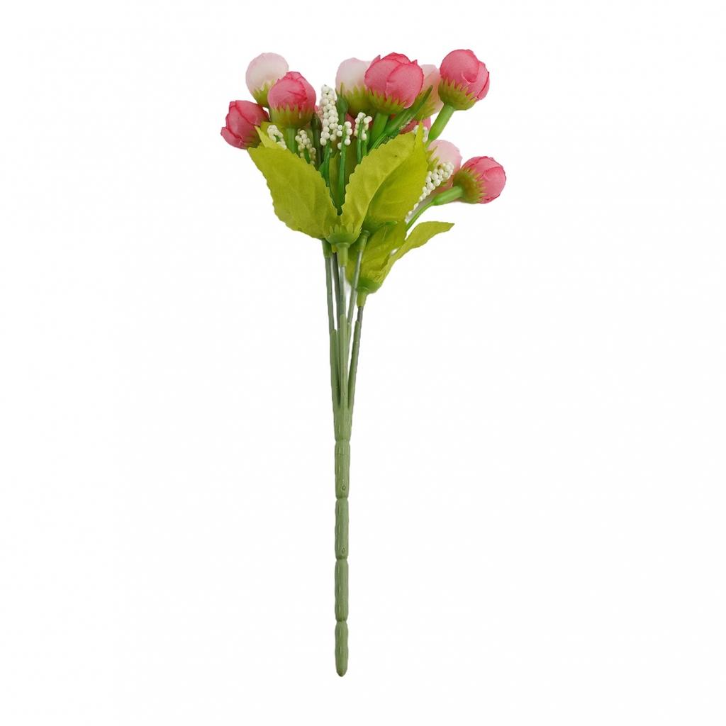Artificial Rose Small Bud Christmas Decorations DIY