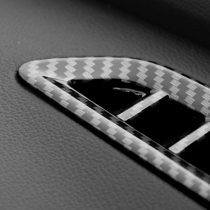 Carbon Fiber ABS Dashboard Upper Air Outlet Cover Air Conditional Defrost Vent Grill Trim Frame For Kia Sorento MQ4 -