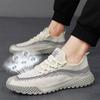 Men's Shoes Summer Breathable 2025 New Fly-woven Thin Mesh Shoes Men's Mesh Casual Sports Work Trendy Shoes
