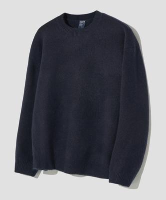 AGOD Signature Daily Crewneck Knit [Navy]
