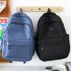 Three-piece nylon backpack student bag