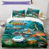3pcs maya the bee Bedding Set Duvet Cover Closure Includes 1 Duvet Cover & 2 Pillowcases, Soft and Comfortable for All Seasons.