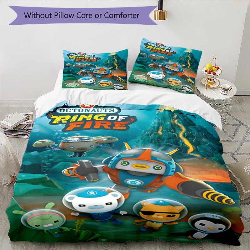 3pcs maya the bee Bedding Set Duvet Cover Closure Includes 1 Duvet Cover & 2 Pillowcases, Soft and Comfortable for All Seasons.