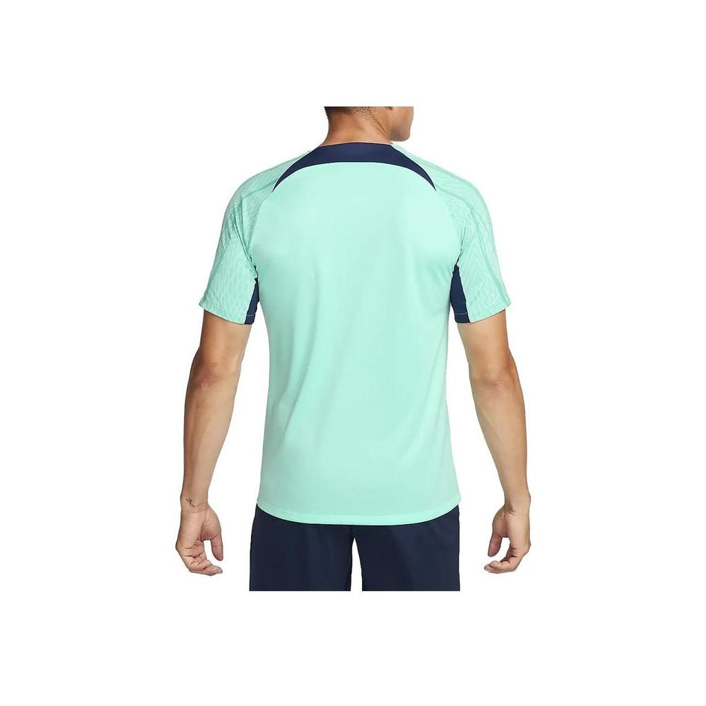 Nike Color Block Raglan Sleeve Round Neck Short Sleeve T-Shirt Men Tops Green DV9237-349