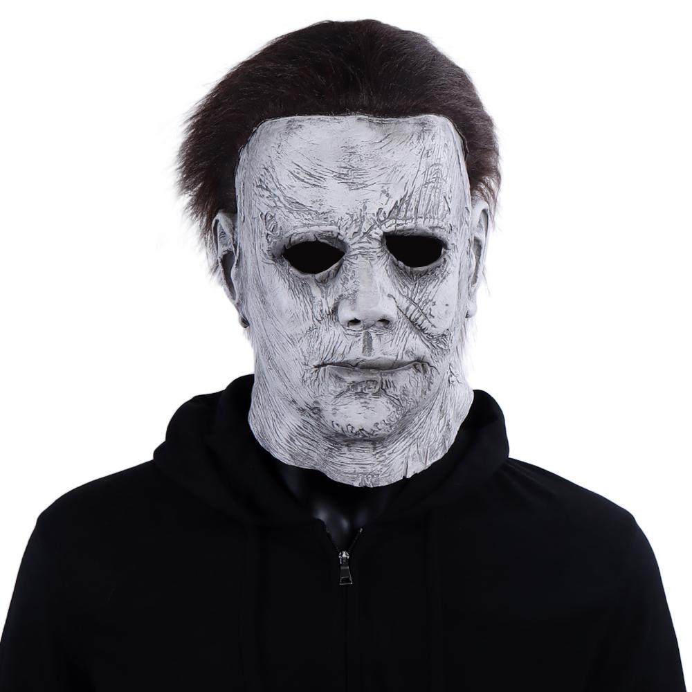 Halloween Michael Myers Killer Mask Cosplay Horror killer Latex Masks Helmet Carnival Masquerade Party Costume Props