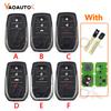 Xhorse VVDI XM38 Car Remote Control Key for Toyota for Lexus By Plus Max VVDI2 MINI Key Tool XSTO01EN 8A 4D 4A Chip Car Generate