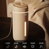 ABS Air Humidifier Adjustable Breathing Light Sealed 400ml Cylindrical Button Control Home Office Mist Maker Diffuser