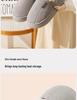 Duchen Thick-Soled Winter Cartoon Plush Slippers - Comfortable, Warm Heel-Covering Cotton Shoes for Men and Women