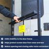 Aluminum RV Screen Door Handle Universal Fit Aluminum Crossbar Universal Grab Bar  RV Accessory