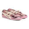 Onitsuka Tiger Mexico 66 Tgrs Comfortable Flat Mary Jane Shoes Women shoes Pink 1182A708-701