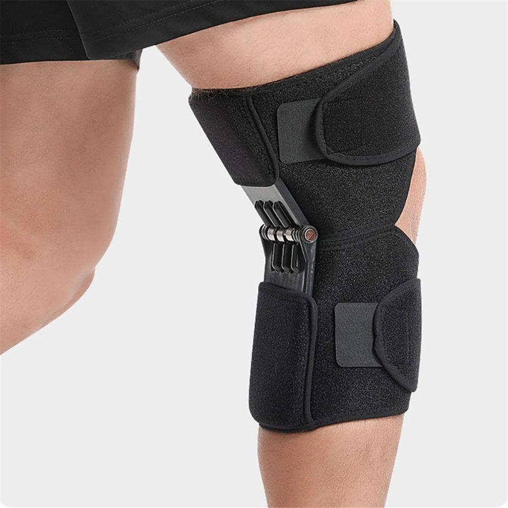 1Pcs Knee Support Medical Power Lift Knee Weakly Brace Joint Support Spring Stabilizer Gym Sports Heath Care Leg Stretcher