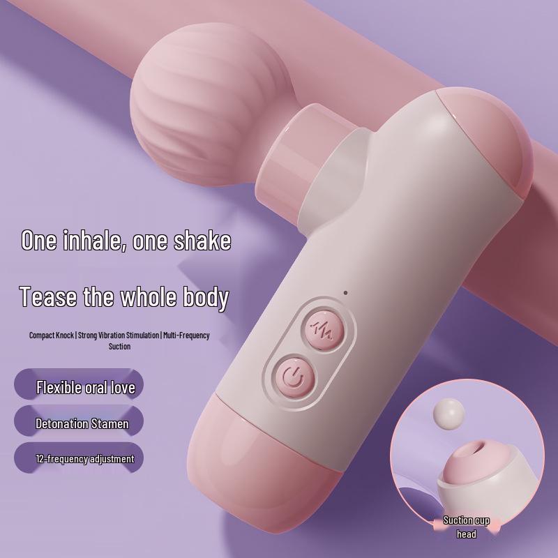 Shuluo Mehrgeschwindigkeits-Vibrationsmassagegerät & Saugspielzeug für Paare