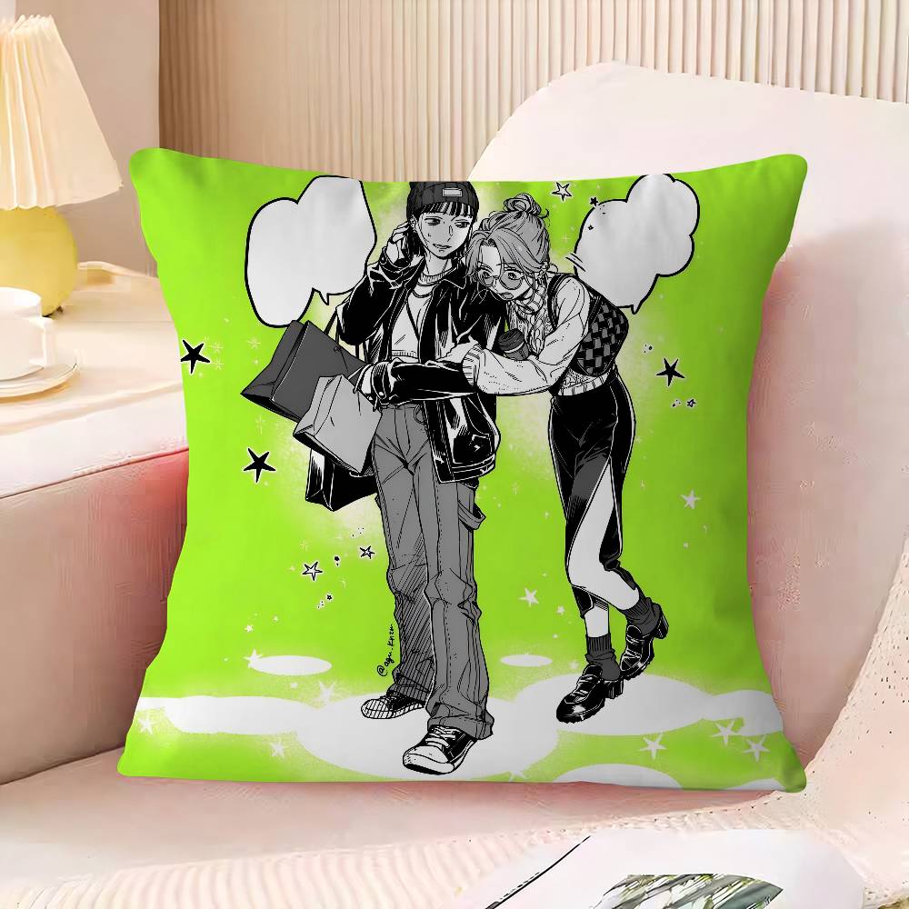A-Aya Oosawa Koga M-Mitsuki Cushion Cover Inches Farmhouse Decor Home Throw Pillow Covers For Couch Decorations