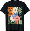 Vintage Cottagecore  Retro Floral Botanical Graphic Aesthetic Tee Unisex T-Shirt
