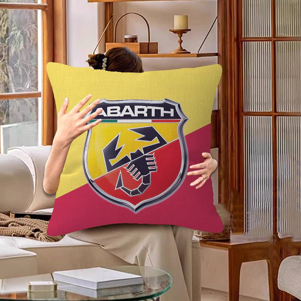 Brand A-Abarth Scorpion Cushion Cover Inches Farmhouse Decor Home Throw Pillow Covers for Couch Decorations
