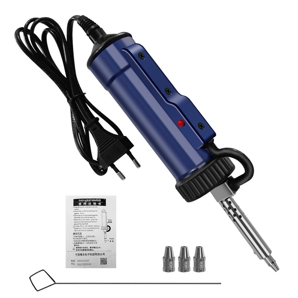 

BBT-580 Automatic Tin Sucker With 3 Suction Tip Vacuum Soldering Remove Pump AC 110V/220V Automatic Vacuum Desoldering Machine