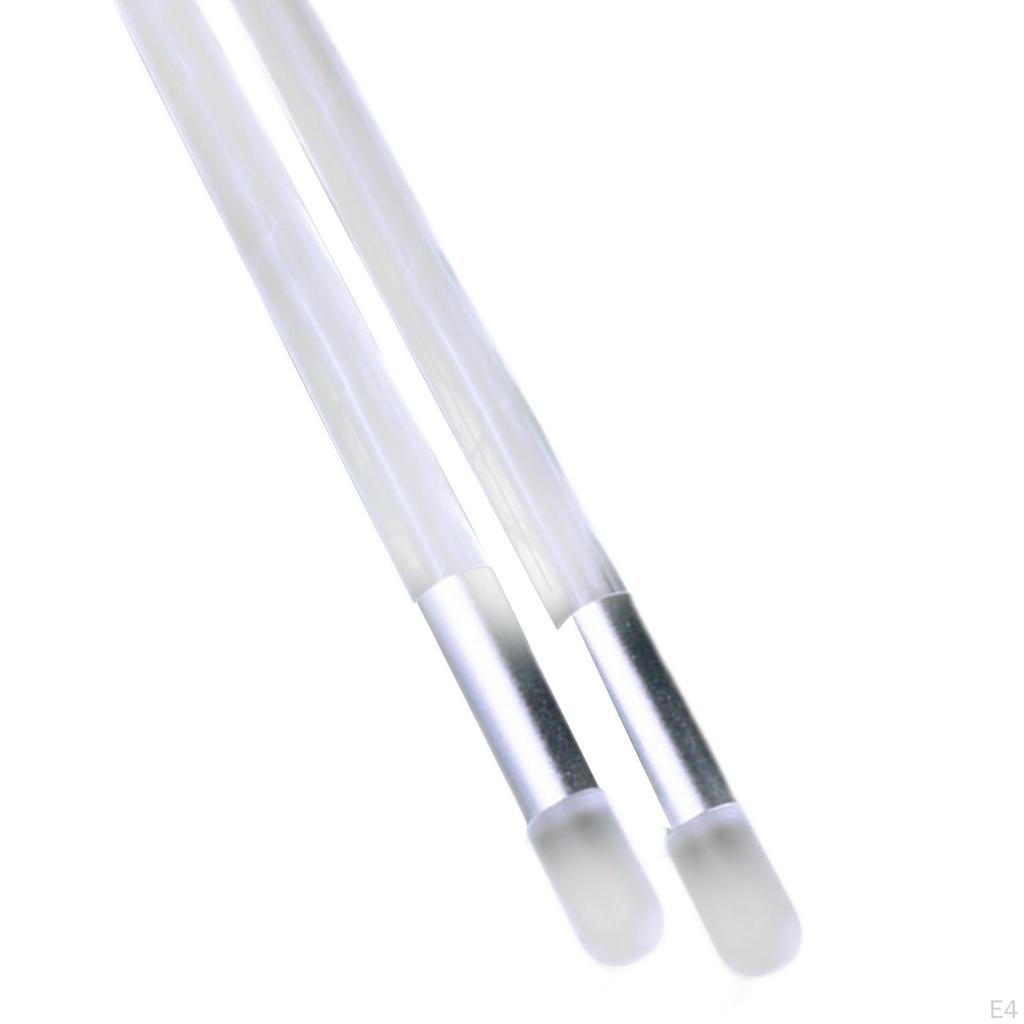 2 Pack Light Up Drum Sticks - Professional Night Glow In The Dark Musical Instrument for