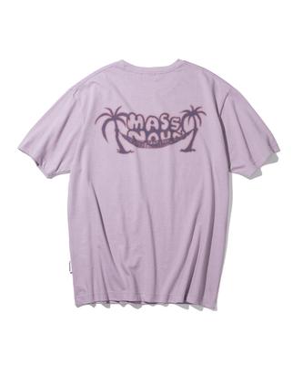 MASSNOUN [16 Count] Palm Tree Short Sleeve T-Shirt Mshts013-Lv