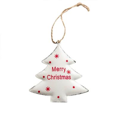 Nordic Style Christmas Five-pointed Star Pendant Five-pointed Star/Gift Pack/Snowflake Hanging Xmas Tree Hanging Pendant