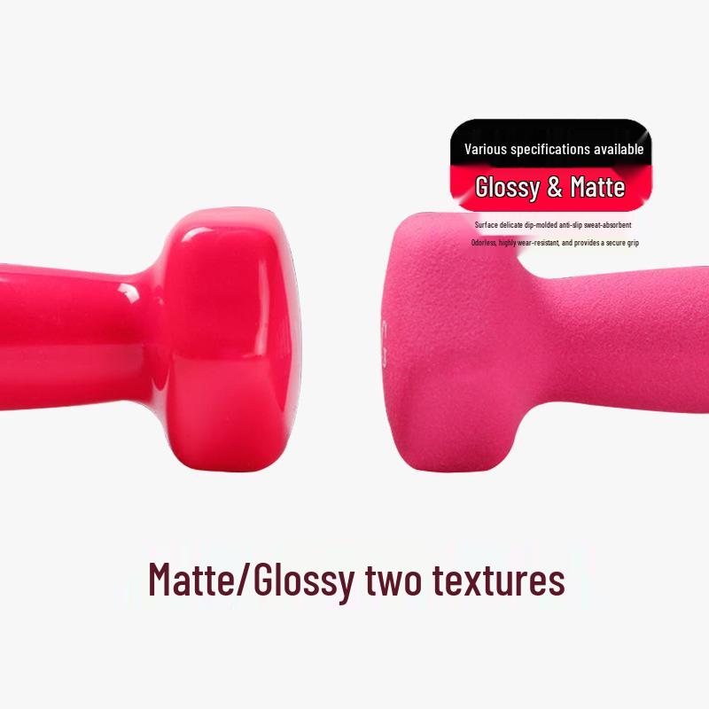 Hexagonales Mattes Hantelset für Frauen und Kinder, Heimfitness, Massives Gusseisen