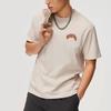 Li Ning BADFIVE T Shirt Men's Sand Gravel Gray AHSU435-4